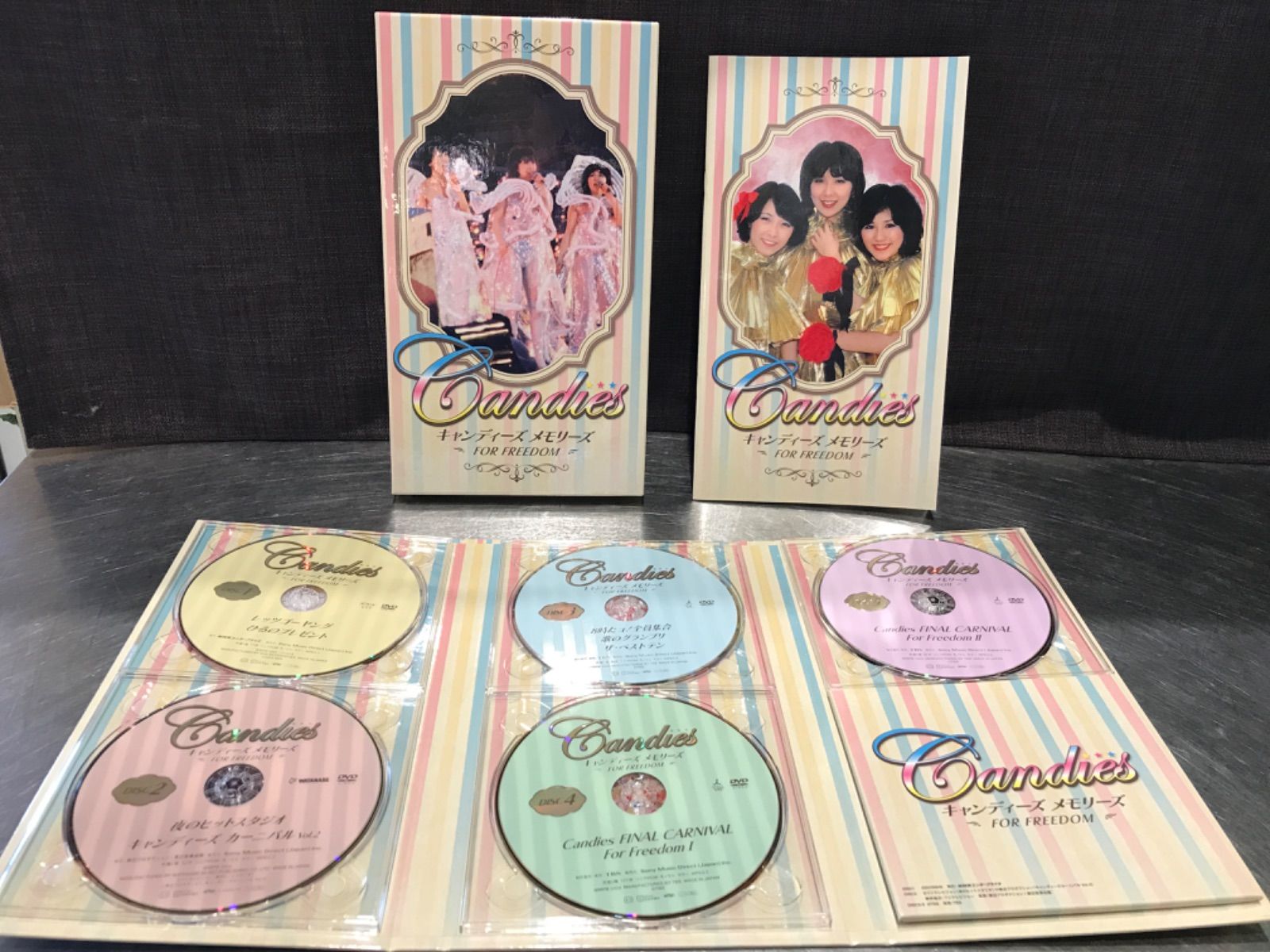 値下げアイテム!キャンディーズ メモリーズ FOR FREEDOM 5枚組 DVD BOX 