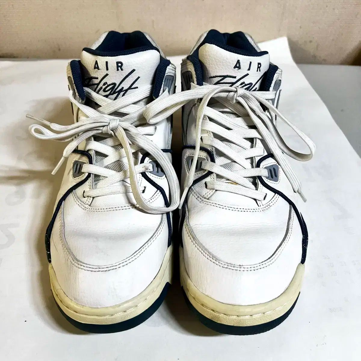 275 ナイキ エア フライト 89 白 ハイ