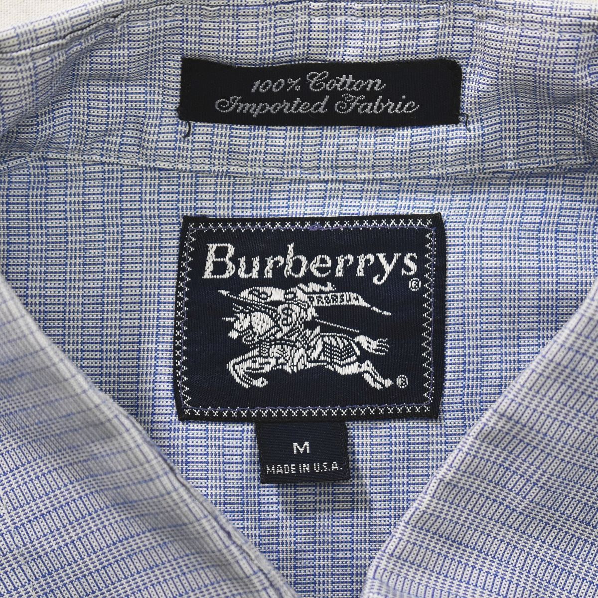 最安 希少】 半袖 Burberrys バーバリー USA製 90sヴィンテージ トップス