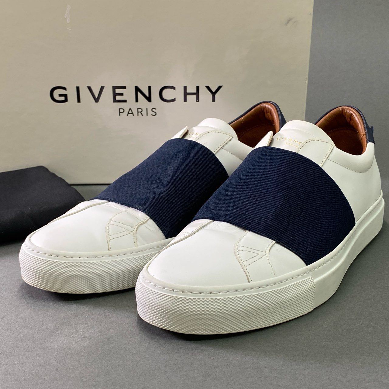 4e30 GIVENCHY ジバンシー エラスティックストラップスニーカー 