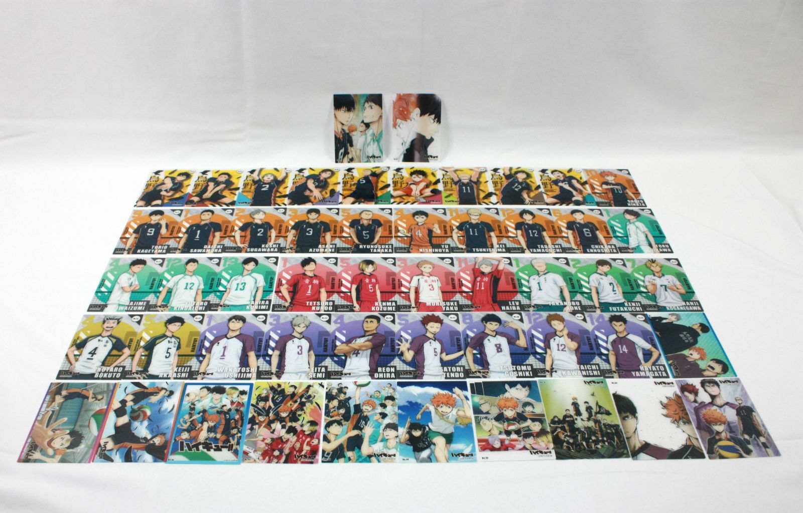 1459・ハイキュー！！ トレカ クリアカードコレクション まとめ