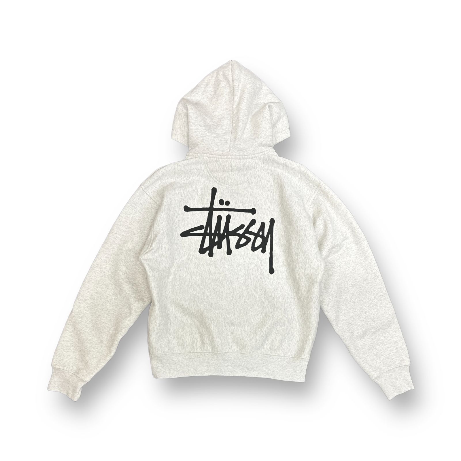 STUSSY 22AW BASIC ZIP HOOD ジップアップ スウエット フーディー 