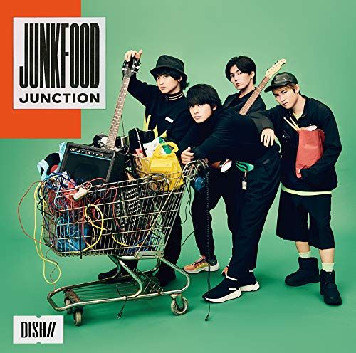 CD Junkfood Junction 初回生産 盤A DVD付 特典なし DISH||