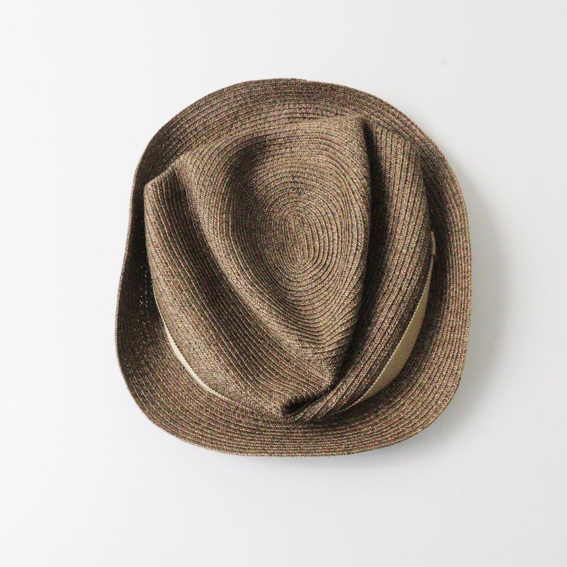 マチュアーハ mature ha. BOXED HAT 4.5cm brim ボックスハット