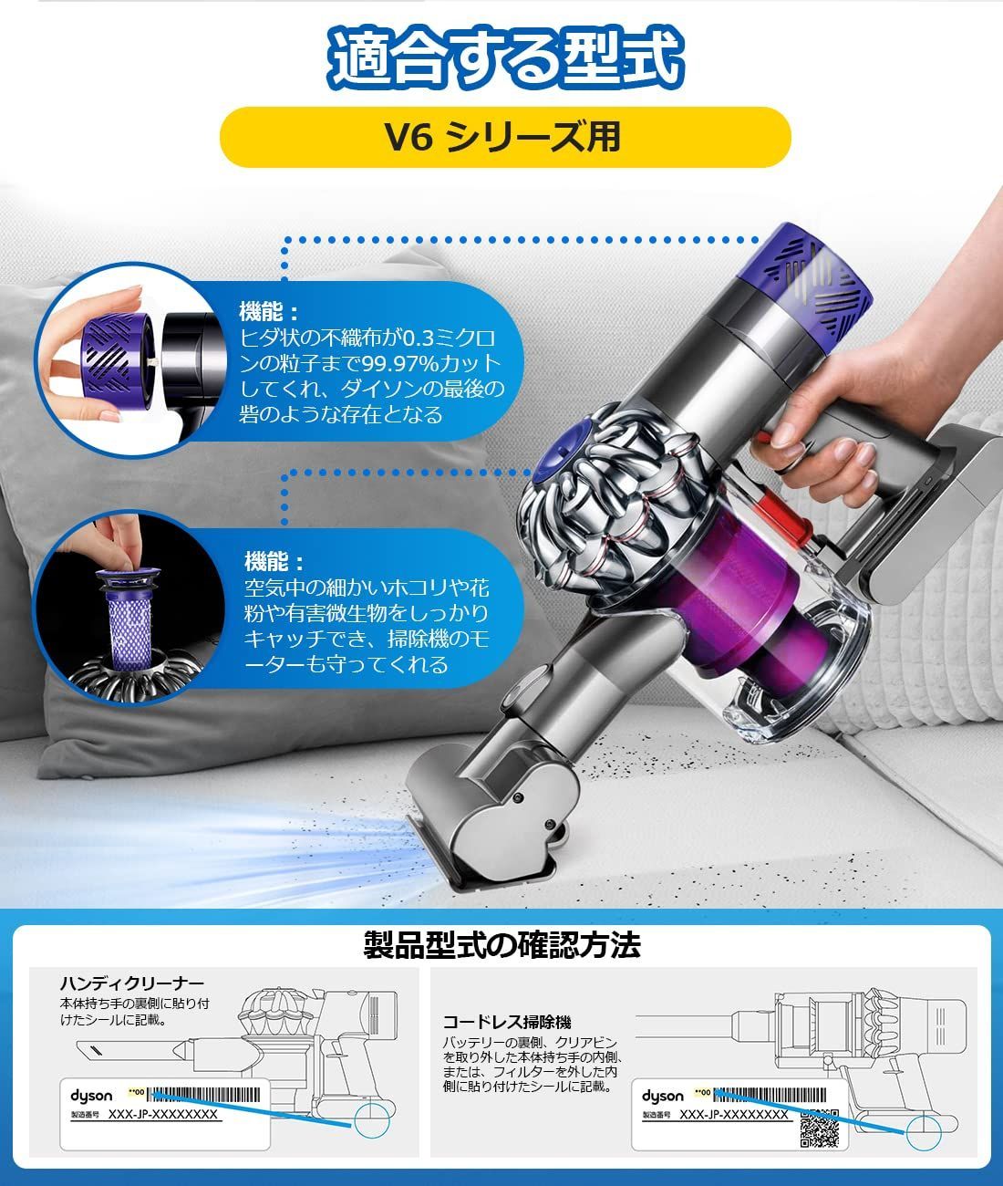 ダイソン dyson DC45 本体 ハンディ掃除機 清掃済み - 掃除機