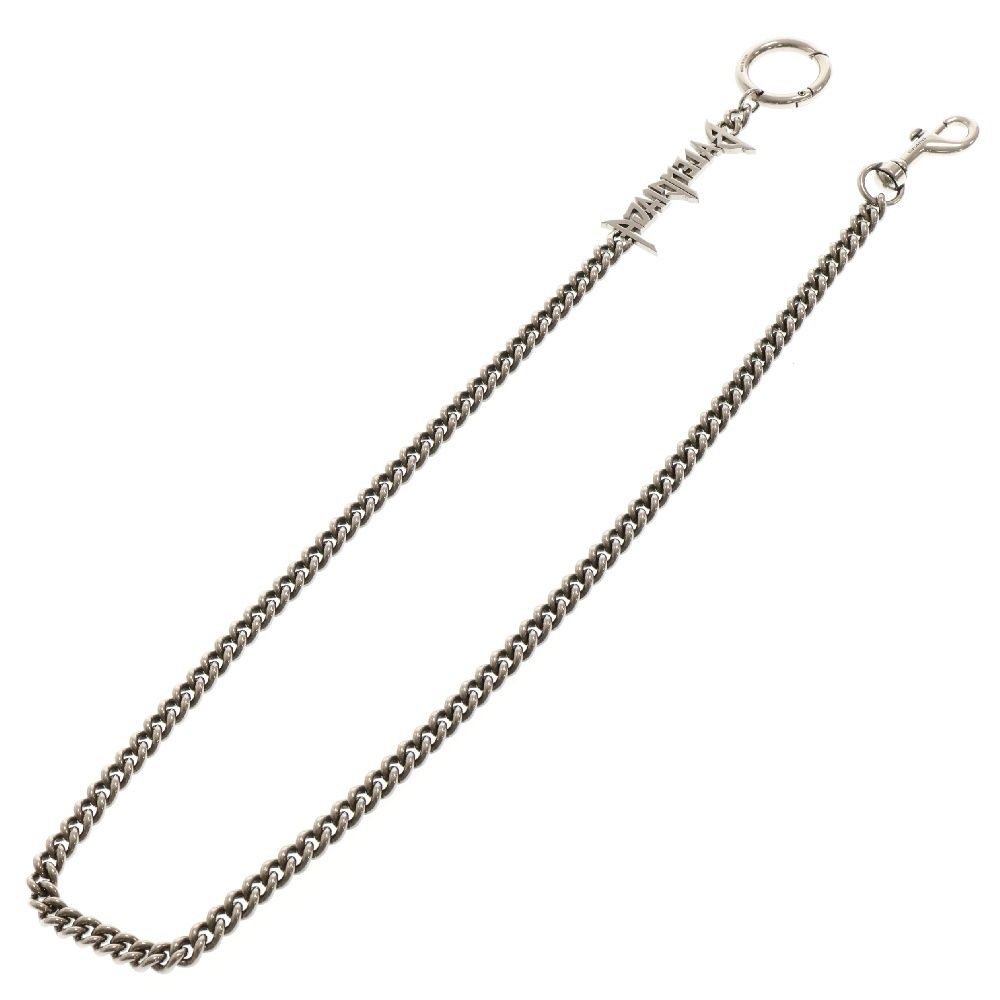 BALENCIAGA バレンシアガ タイポロゴウォレットチェーン シルバー