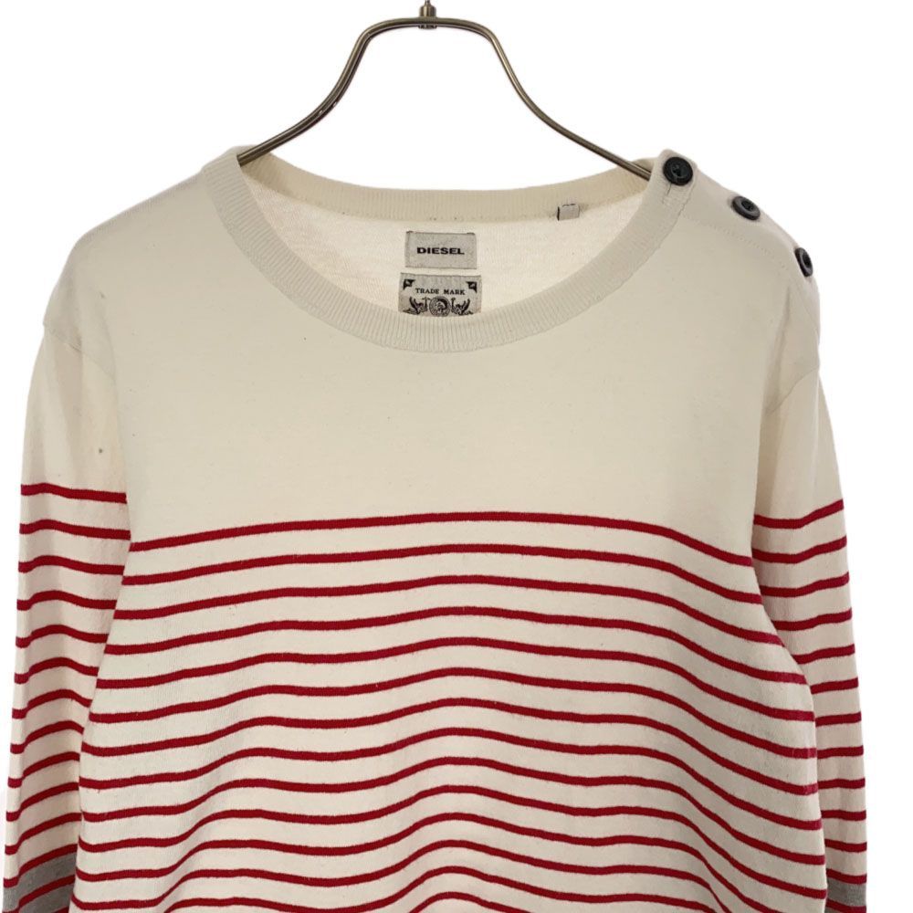 Diesel♢完売品♢ボーダーパーカーロンT Diesel♢完売品♢ボーダーパーカーロンT