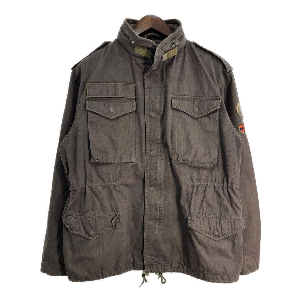 TOMMY HILFIGER トミーヒルフィガー ミリタリージャケット カーキ 