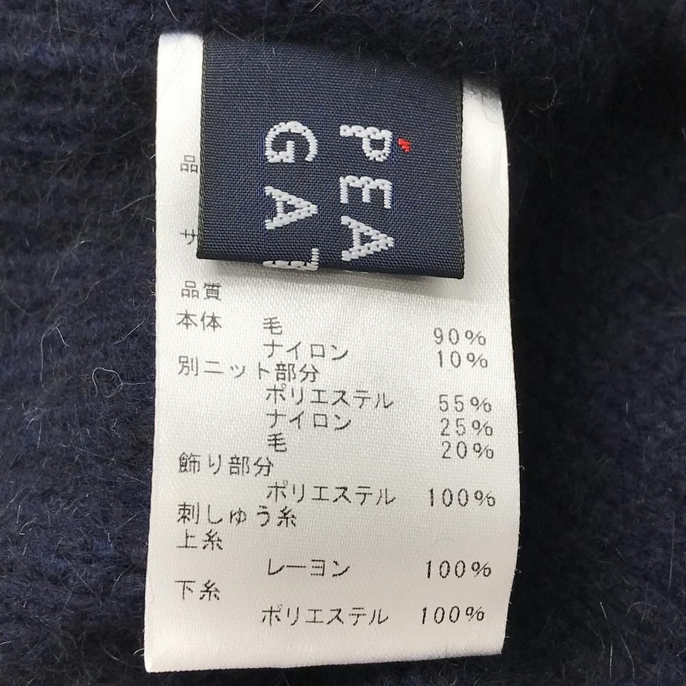 パーリーゲイツ 3WAYつば付きニット帽