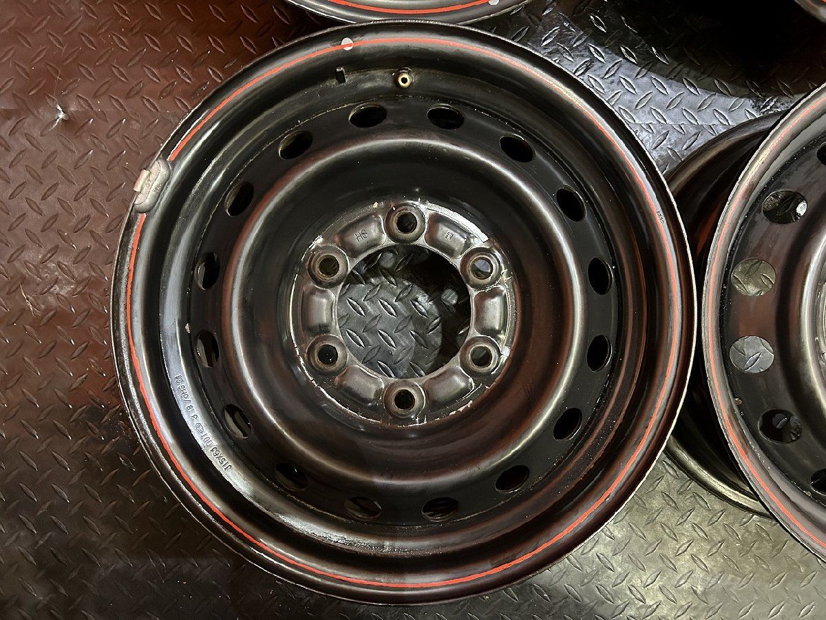 トヨタ 200系ハイエース 純正ホイール 純正スチールホイール 15インチ トヨタ 200系ハイエース 純正ホイール 純正スチールホイール 15インチ
