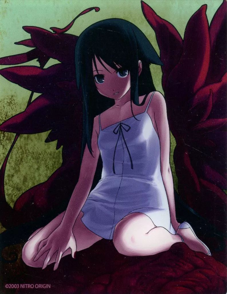 中古】キャラカード 沙耶H アクリルカード 「ゲマくじ 沙耶の唄」 D-9