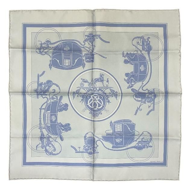 美品】HERMES エルメス カレ45 スカーフ プチカレ 小物 アクセサリー