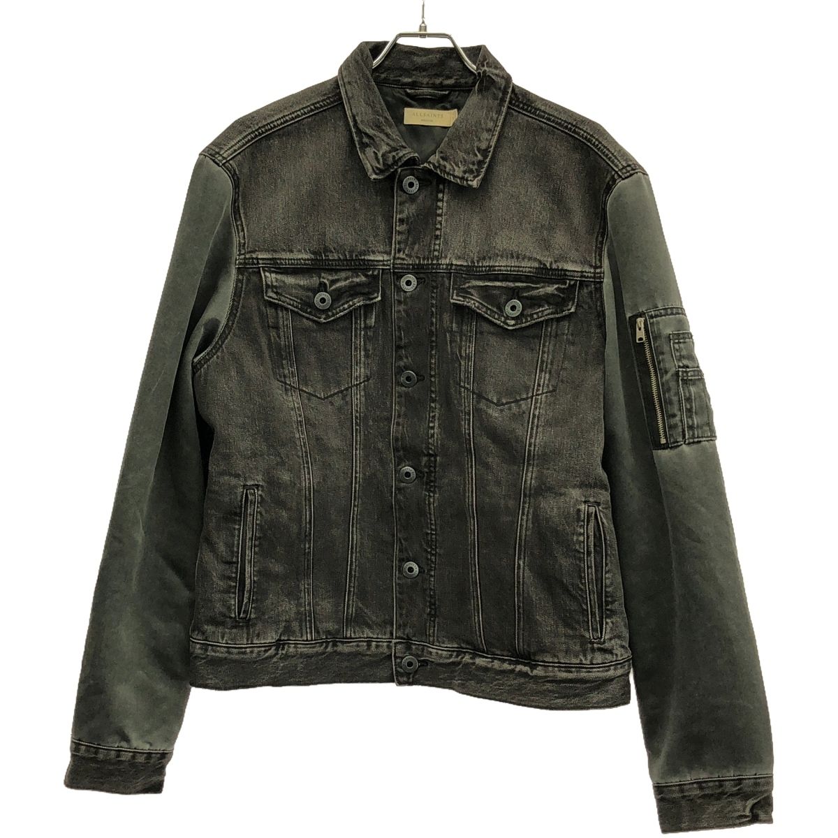 ALLSAINTS オールセインツ GROVE JACKET ドッキングデニムジャケット 