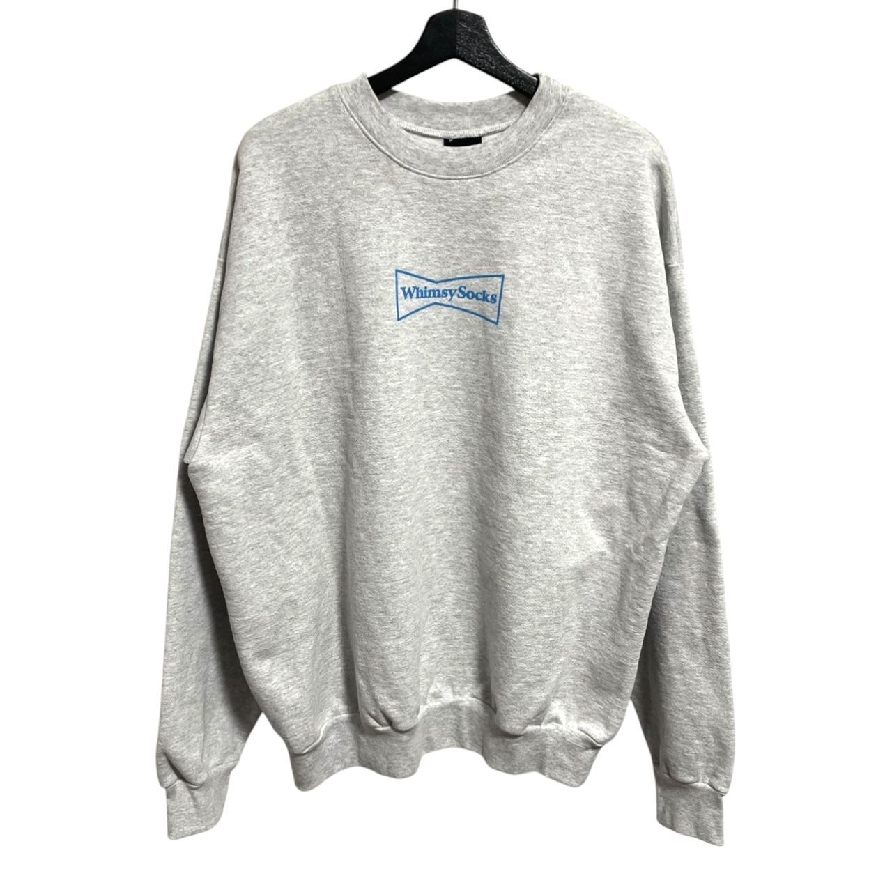 WASTED YOUTH】× WHIMSY SOCKS LOGO PRINT SWEAT SHIRT ウエステッド