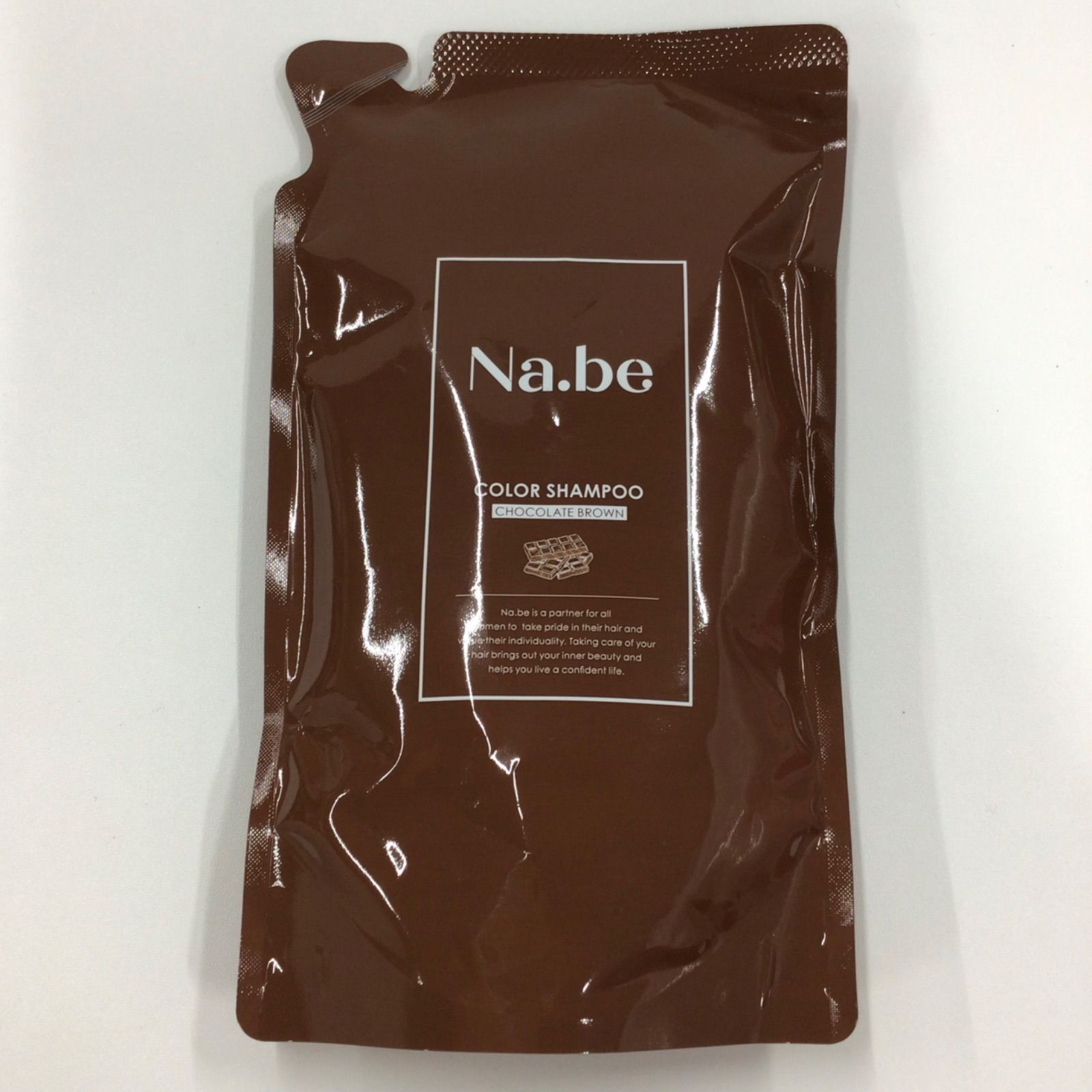 Y3004 K Na.be ナイブ ヘアカラーシャンプー CB チョコレート
