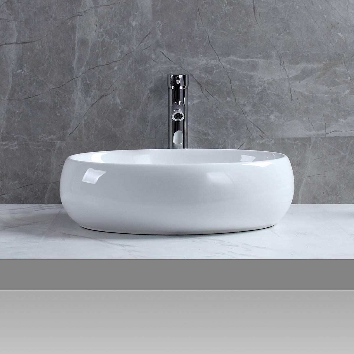 ur おしゃれ 洗面ボール 洗面ボウル 洗面ボール 手洗い鉢 洗面台 洗面鉢 手洗い器 洗面器 手洗器 小型洗面所 浴室洗面台用 陶器製 楕円形 SKLAD-KIRPICHA_RU