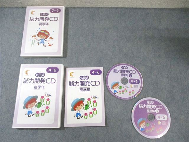 しちだ 七田式 脳力開発CD ステップ1～3 すべて書き込みなし