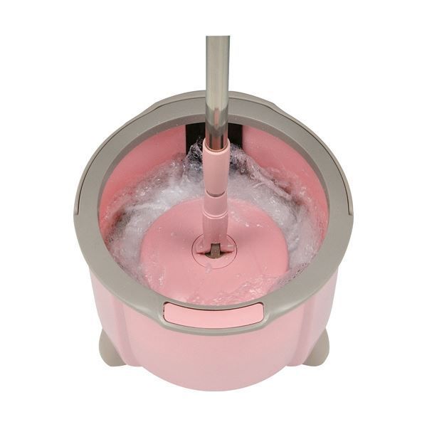 アズマ工業 トルネード回転モップ丸型セットコンパクト TSM557 1セット