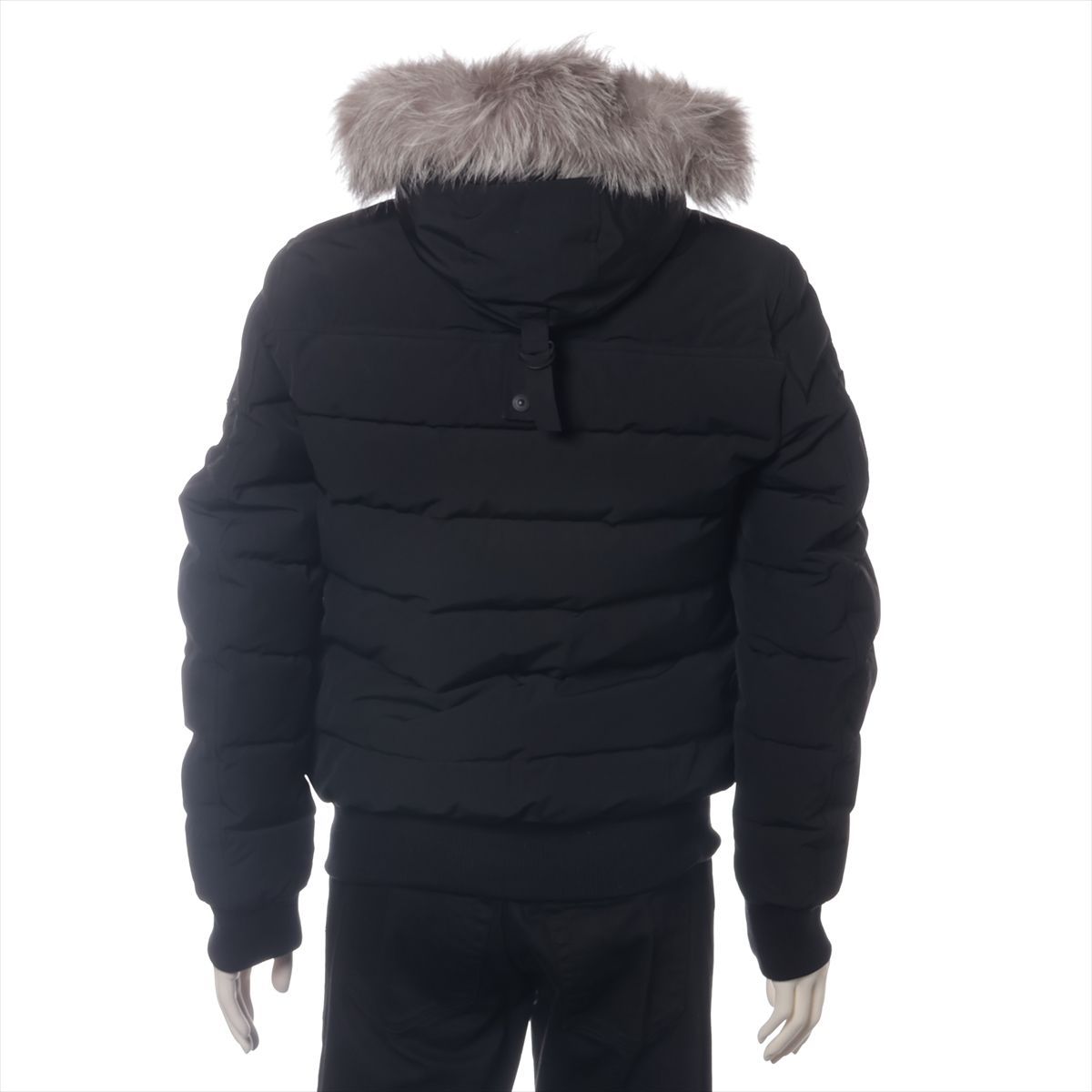ja　美品　MOOSE KNUCKLES ブラックダウンジャケット MOOSE KNUCKLES】【アウター】ムースナックルズ『ダウン