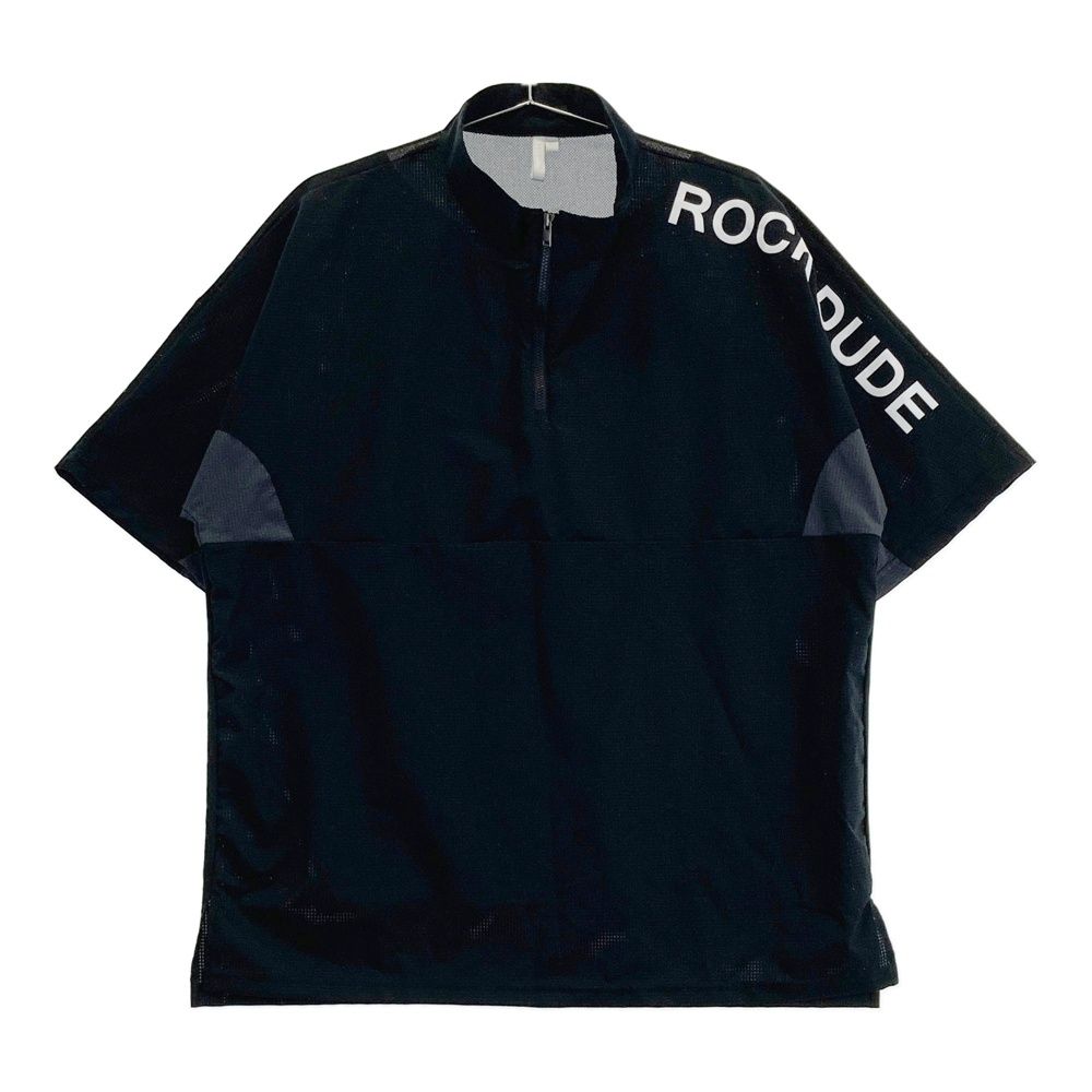注目ブランドのギフト サイズ：3 ROCK 半袖Tシャツ ハーフジップ ロックデュード DUDE メンズウェア