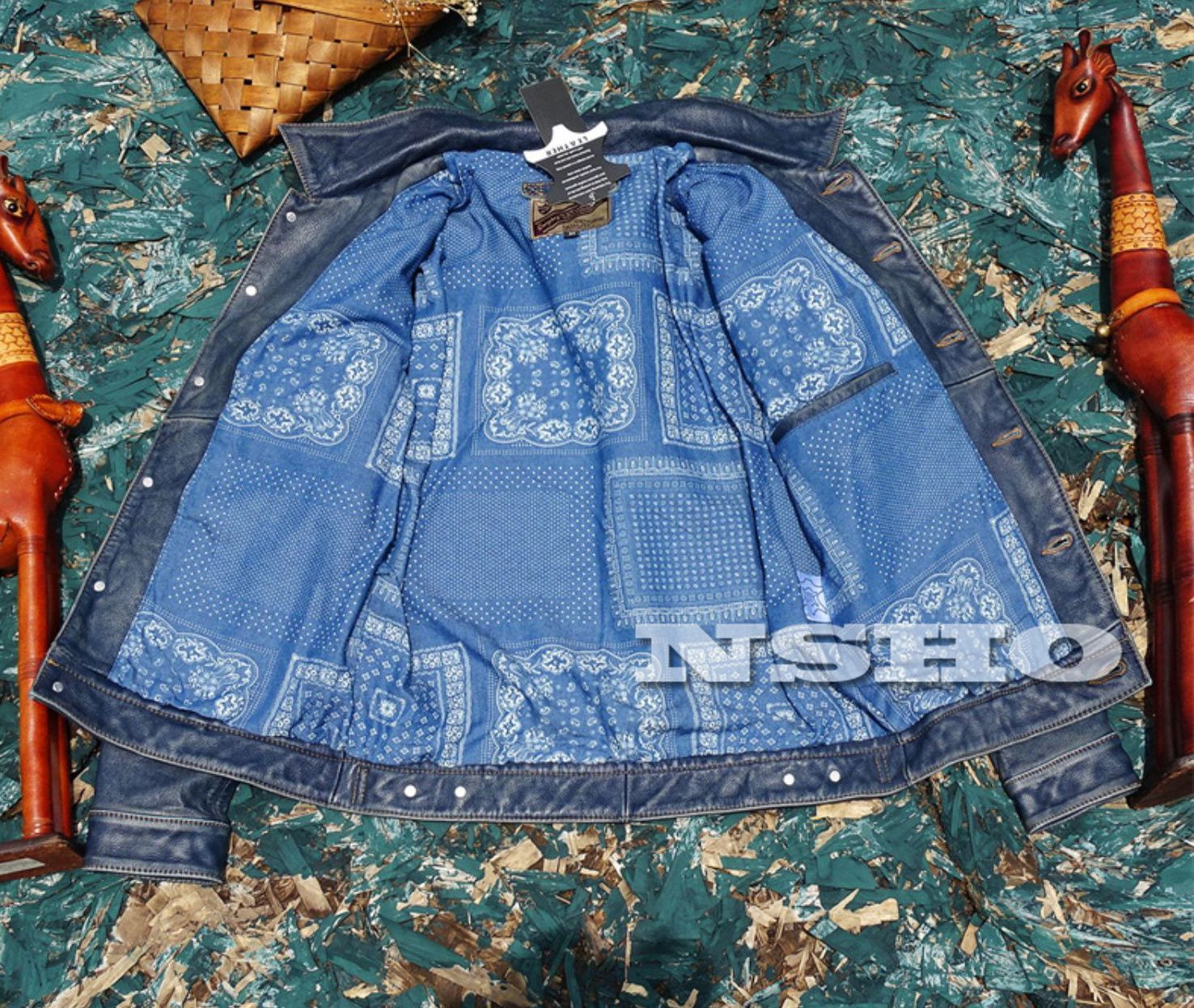 インディゴ 茶芯カウハイド 50's サードタイプ Gジャン ライダース ギフト レザージャケット 557 3rd Type 牛革