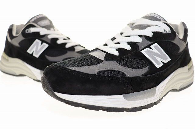 New Balance ニューバランス U992BK 27cm 新品未使用品 ニューバランス992 U992BK 27.0cm￼ 未使用インソール付 美品