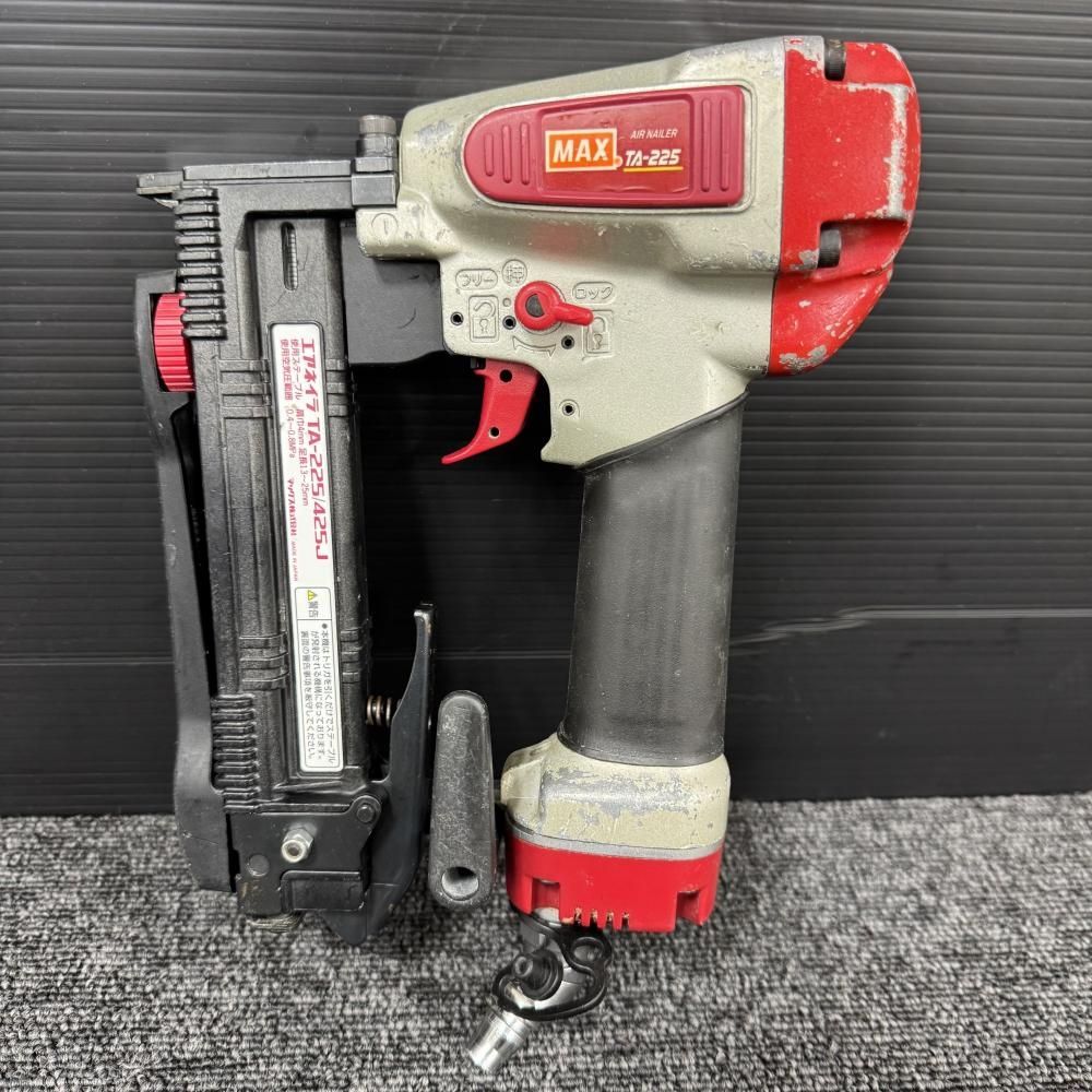 MAX TA-225|425J 幅4mm 足25mm 常圧エアタッカ 202