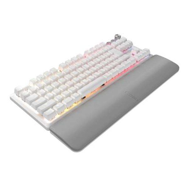 ホワイト ゲーミングキーボード