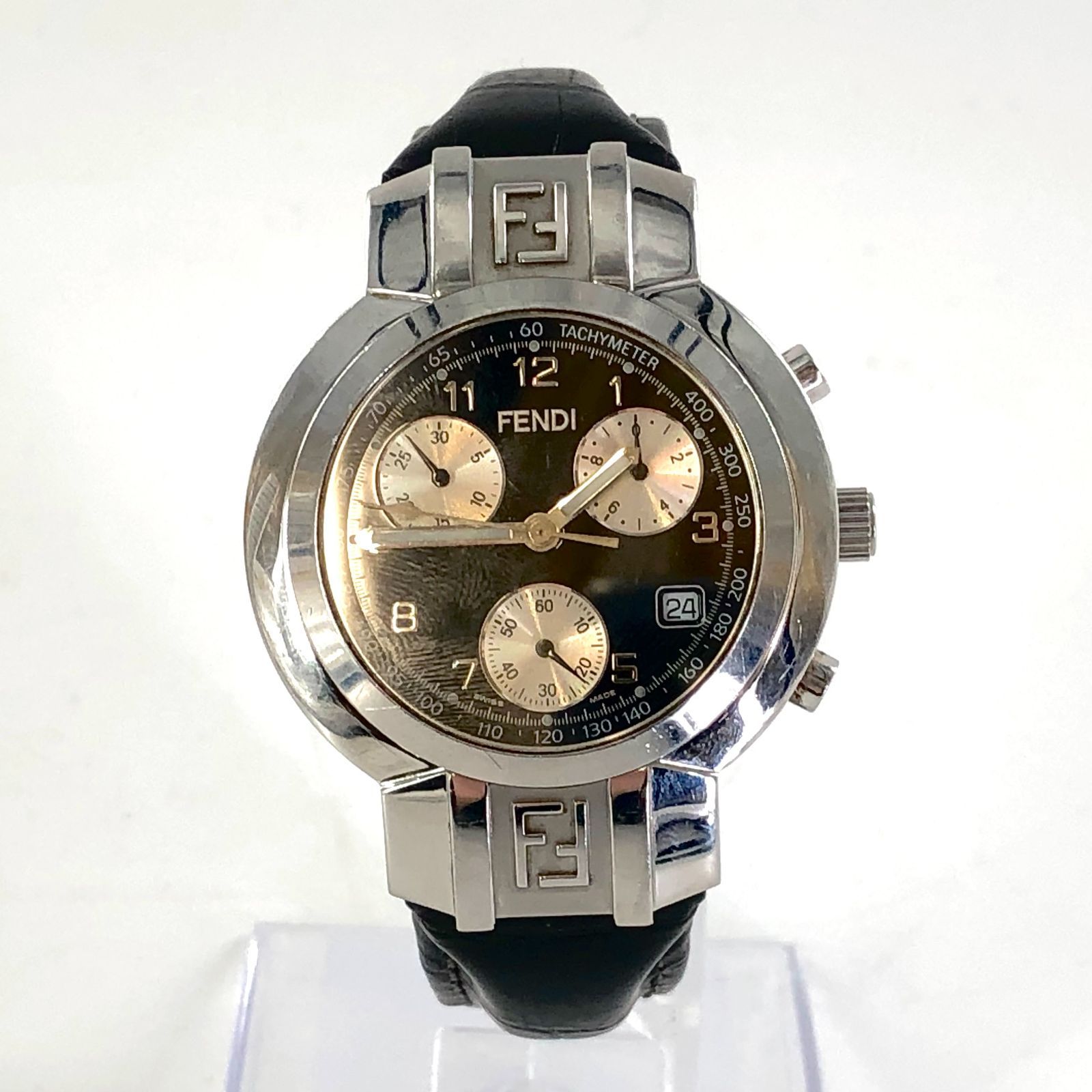 FENDI フェンディ 017-4500G-942 オロロジ メンズ腕時計 クロノグラフ 