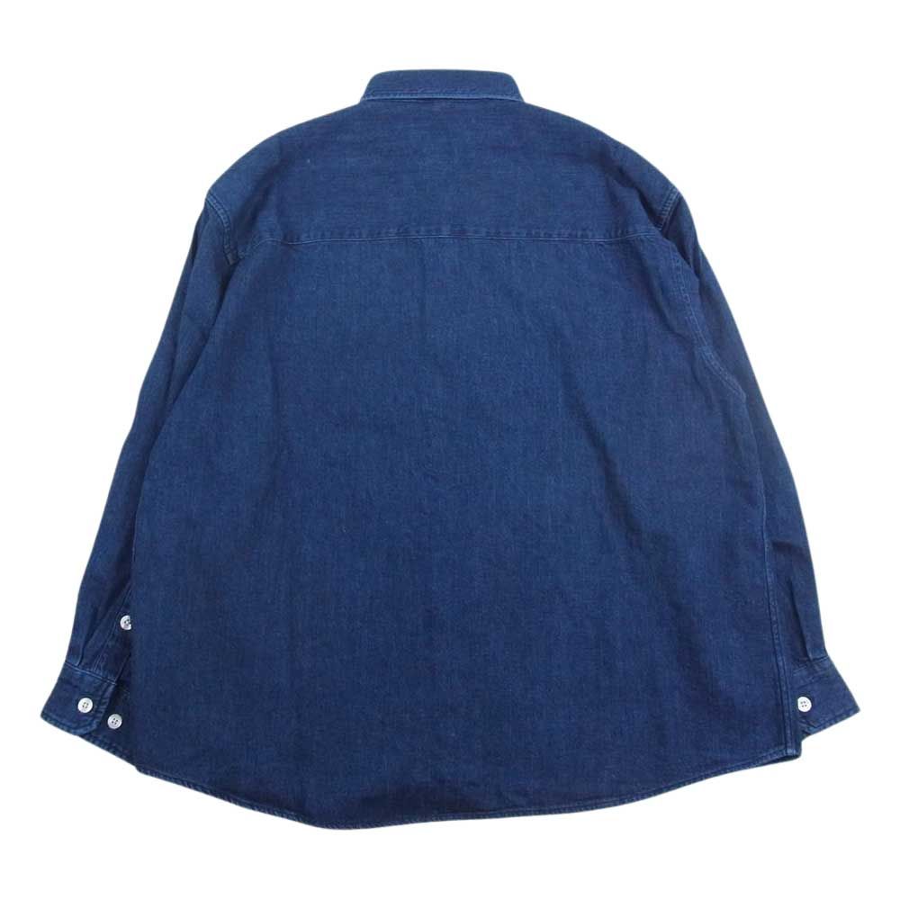 WTAPS ダブルタップス 23AW 232BRDT-SHM03 BD 04 LS COTTON DENIM 長袖 
