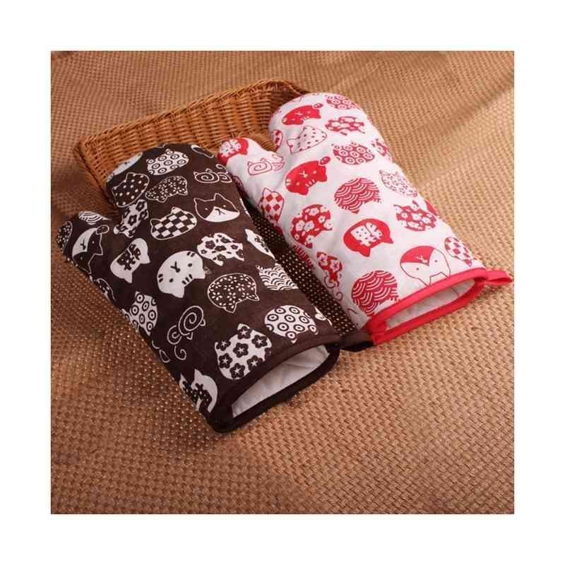 鍋つかみ 鍋敷き ミトンなべつかみ やけど防止 オーブンミトン バーベキュー 耐熱 耐熱鍋敷き キッチンミトン オーブンミトン オーブングローブ キッチン キッチン雑貨 料理 キッチン用品 オーブ runa712