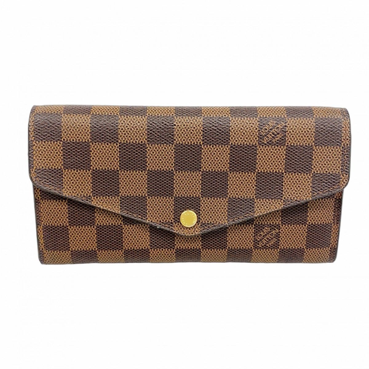 ルイヴィトン 長財布 ダミエ エベヌ ポルトフォイユ サラ 新型 1663 LOUIS VUITTON ルイヴィトン 長財布 ダミエ エベヌ