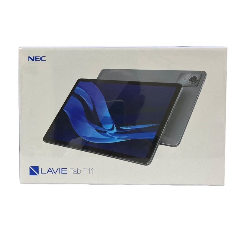 NEC LAVIE Tab T11 T1165 PC-TAB11F01 11 インチ MediaTek Helio G88 4GB SSD 64GB ルナグレー タブレットPC 12510K81
