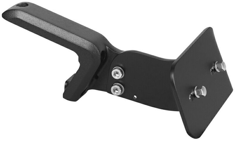 サイドマウントライセンスプレートブラケット ミディアム 2019〜20年FXDRS マットブラック