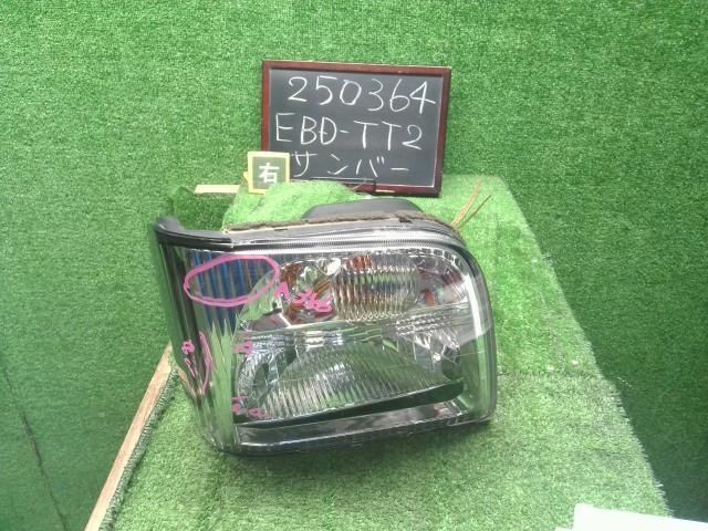 サンバー EBD-TT2 右ヘッドランプ 右ヘッドライト 運転席側