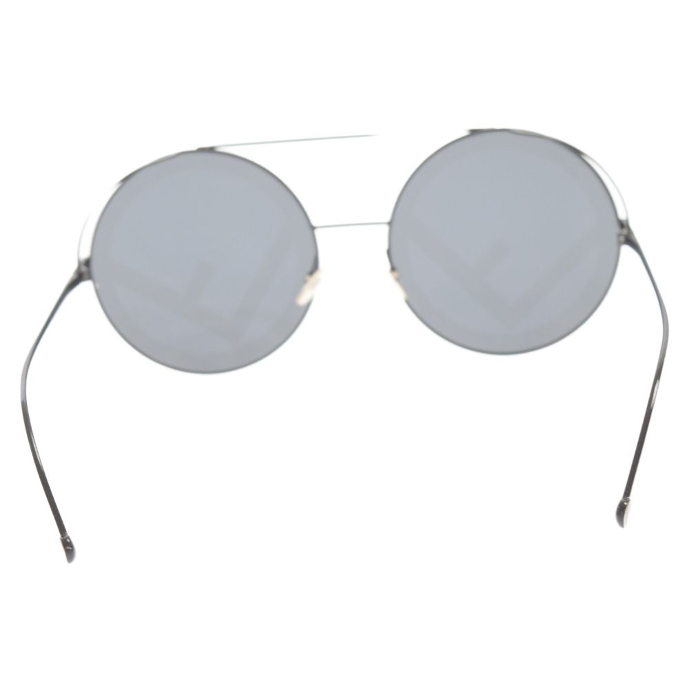 FENDI フェンディ ラナウェイ Fロゴ ラウンドサングラス メガネ 眼鏡 FF 0285 ブラック FENDI ラナウェイ Fロゴ ラウンド サングラス メガネ 眼鏡 FF 0285