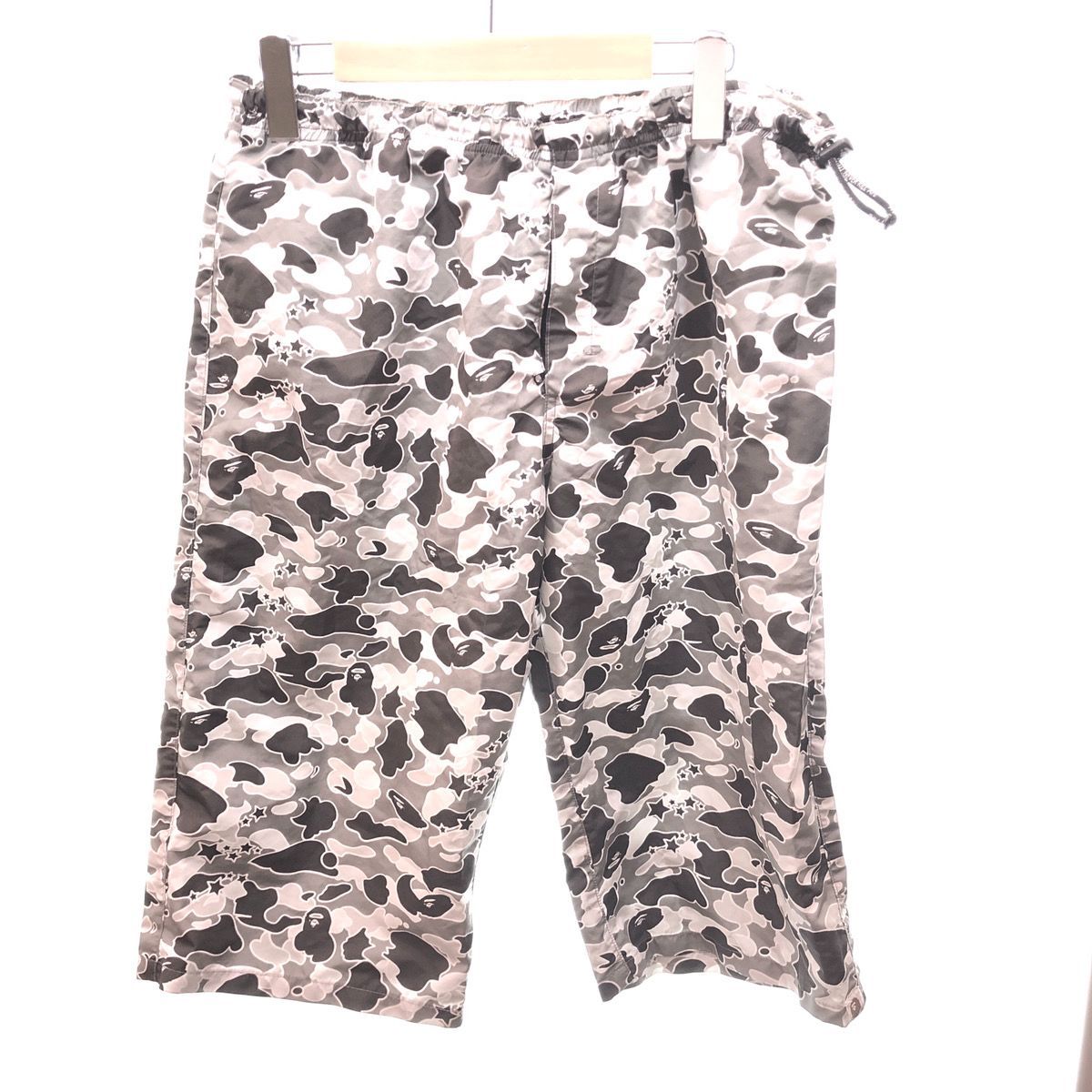 新作入荷!!】 アベイジングエイプ CAMO 水着 ハーフパンツ M