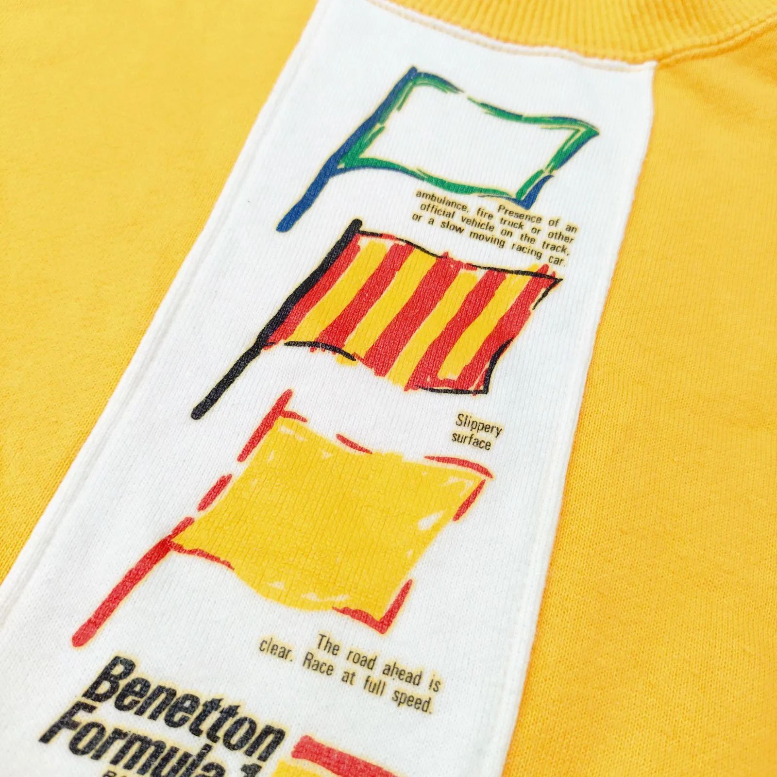 BENETTON Formula1 トレーナー Benetton Formula 1 M サイズ トレーナー RACING TEAM F1 TRADE