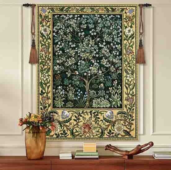 コットン製アートタペストリー