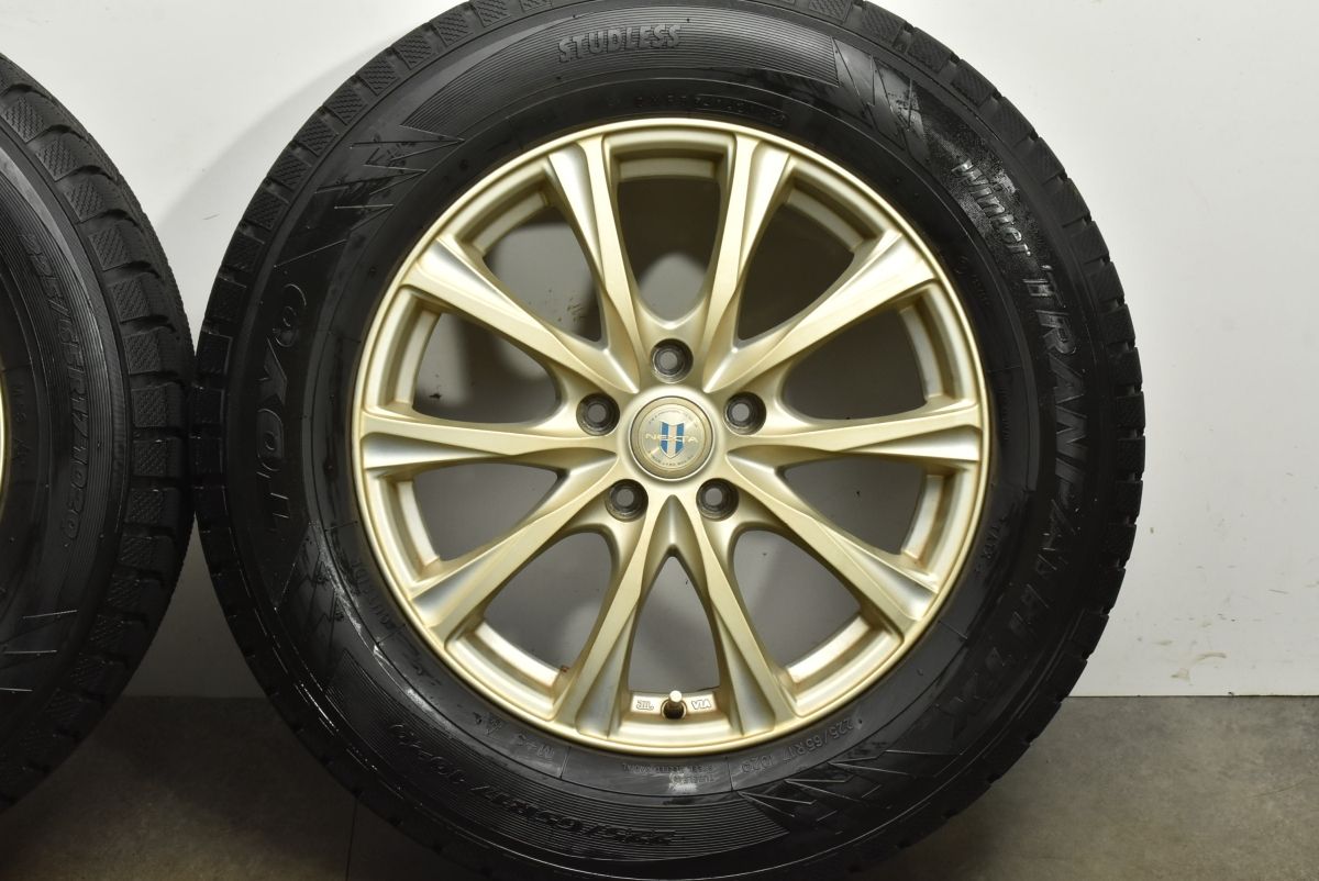 満足感のある 交換用に NEXTA 17in 7J 40 PCD114.3 トーヨー ウィンタートランパスTX 225|65R17 エクストレイル CX-5 CX-8 レガシィアウトバック