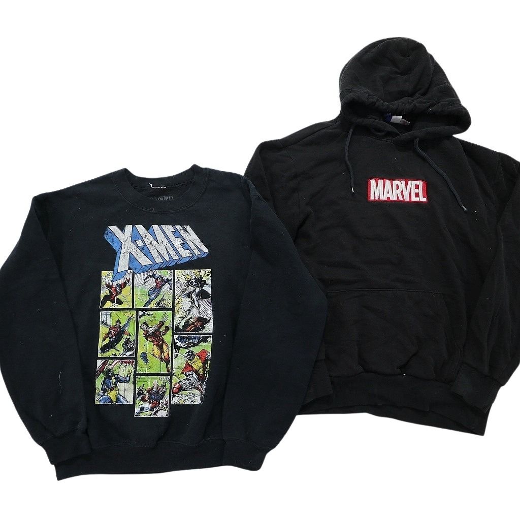 Man まとめ売り 古着卸 まとめ売り アメコミ スウェット 8枚セット (メンズ S