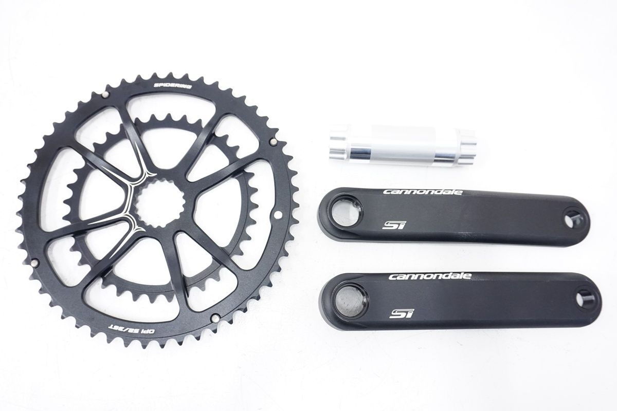 CANNONDALE クランクセット5236T 170mm CANNONDALE 「キャノンデール」 Si クランク 52-36T 170mm / 阪急塚口
