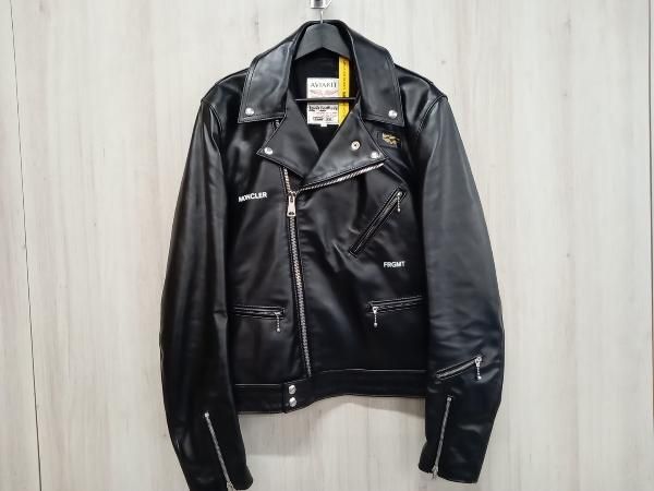 Lewis Leathers Fragment design MONCLER ダブルライダース SIZE:42 馬
