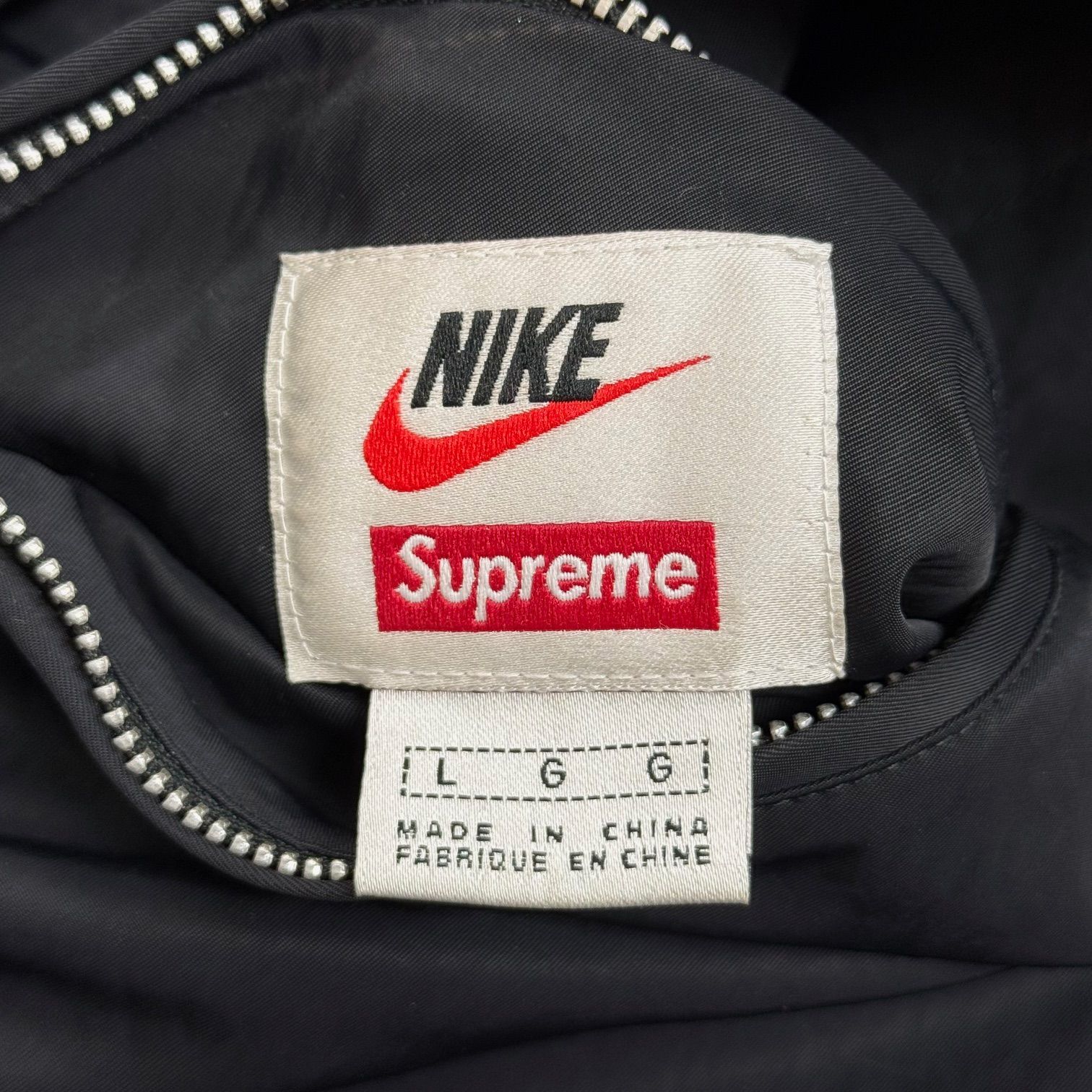 Supreme × Nike 18AW Reversible Nylon Sherpa Vest リバーシブル