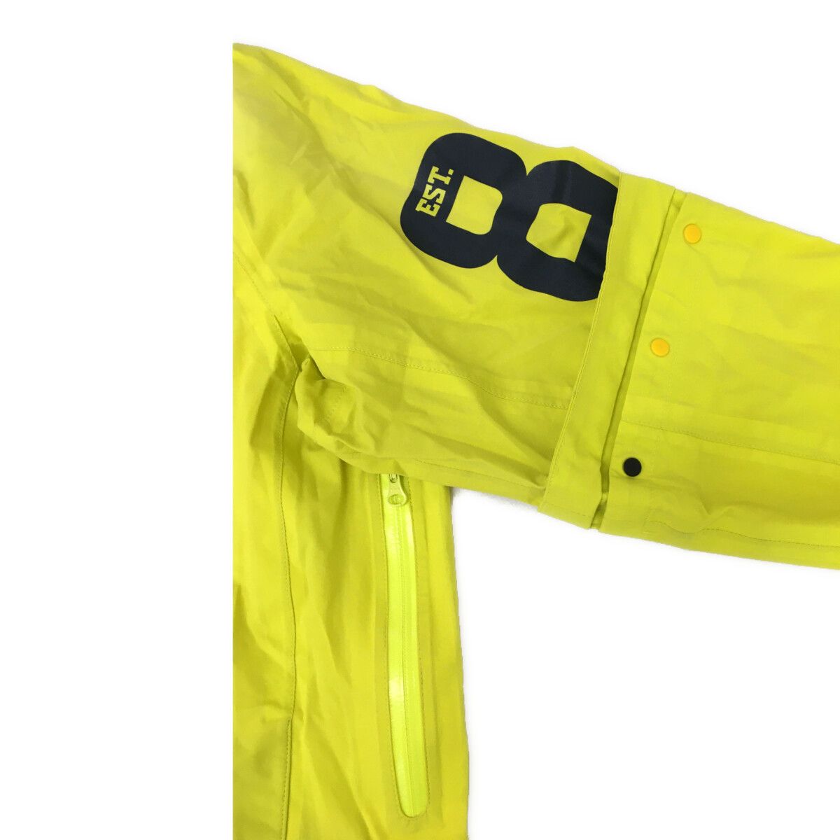 未使用　タグ付　パーリーゲイツ　ゴルフ　レインウェア イエロー 収納袋付 未使用 タグ付 パーリーゲイツ ゴルフ レインウェア イエロー