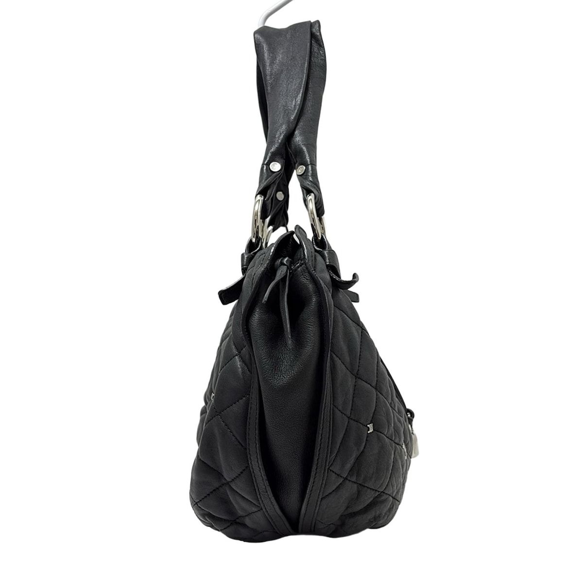 CELINE セリーヌ ビタースウィート マカダム柄 ハンドバッグ 美品✨】CELINE セリーヌ ハンドバッグ ビタースウィート Cマカダム