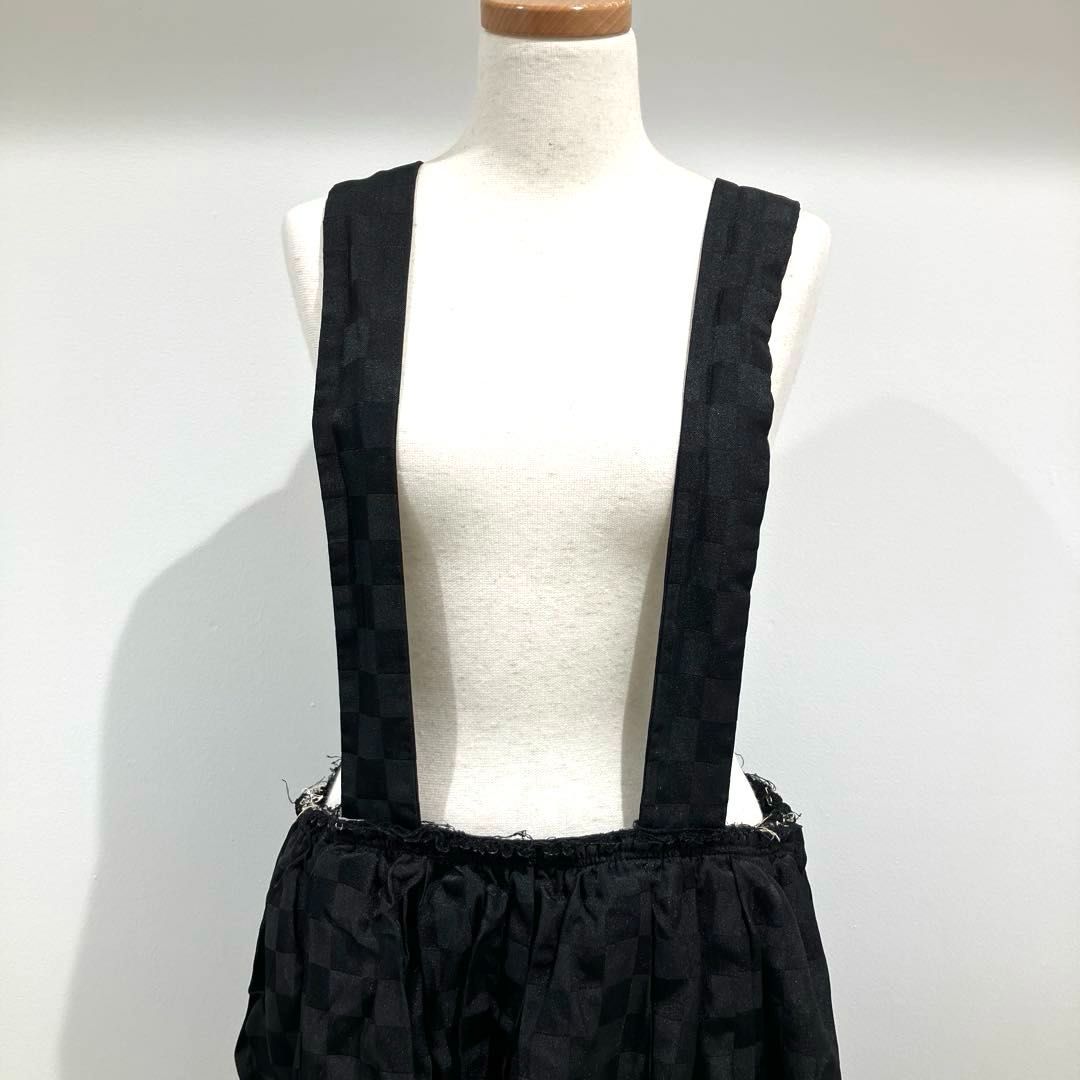 コムデギャルソン 吊りスカート COMME des GARCONS - COMME des GARCONSコムコム プリーツ 吊り