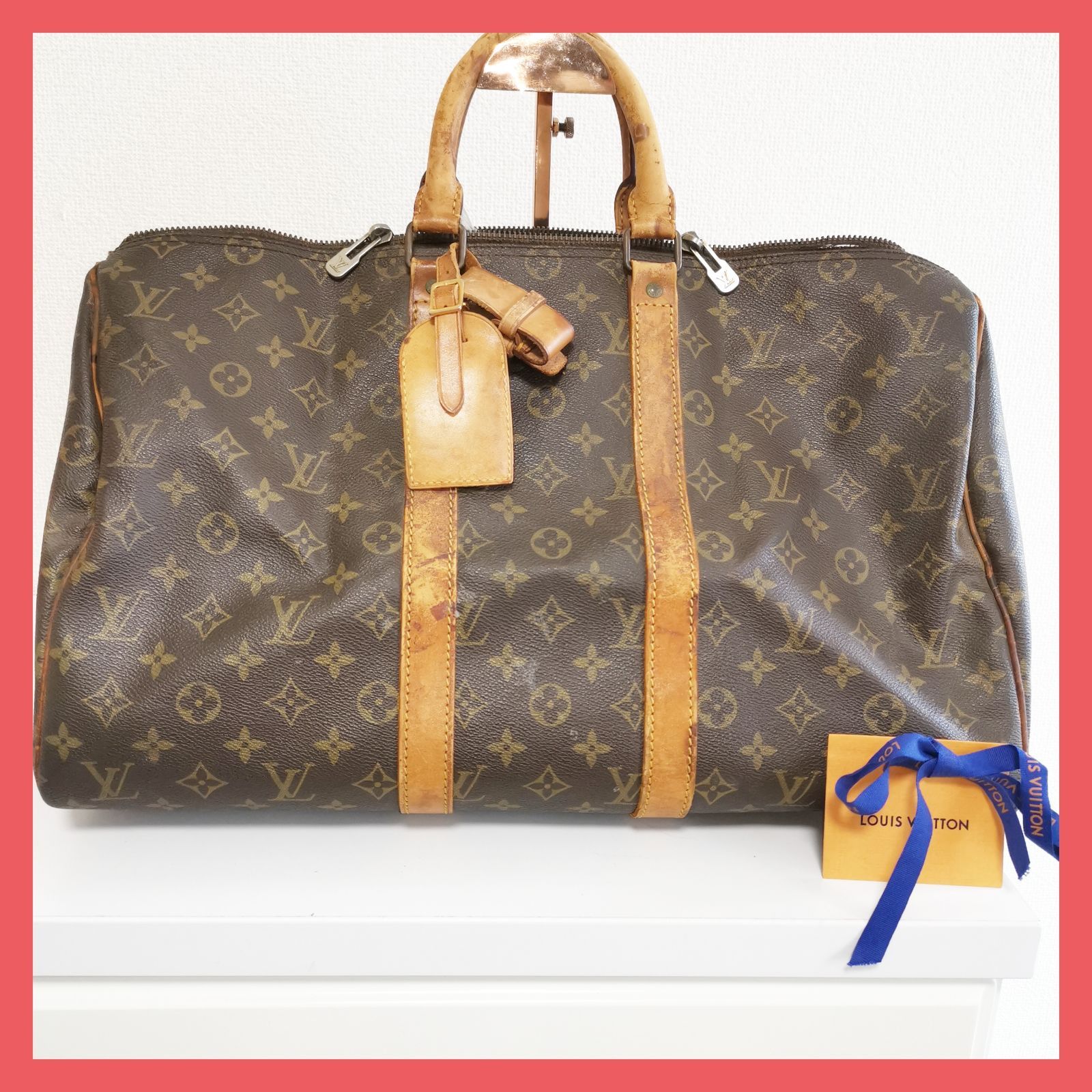 LOUIS VUITTON　ルイヴィトン　ボストンバッグ　キーポル50 LOUIS VUITTON ルイヴィトン ボストンバッグ キーポル50 モノグラム