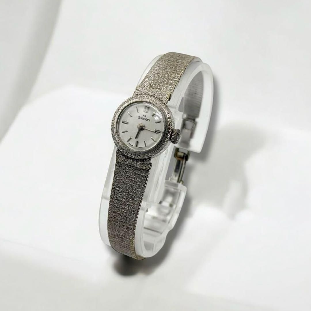 稼働 SILVANA 腕時計 手巻き アンティーク スイス製 アナログ 2469