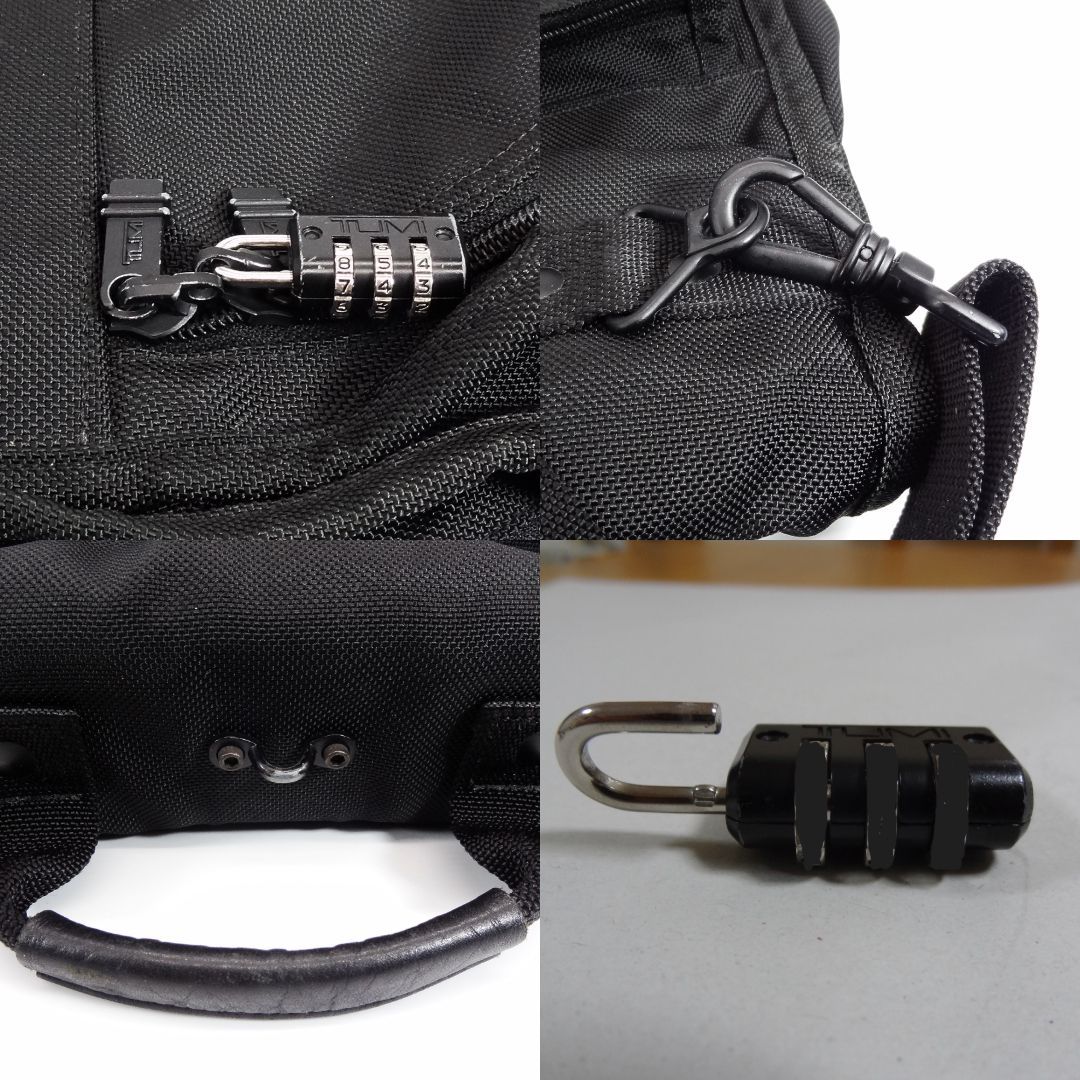TUMI トゥミ ガーメントバッグ スーツケース ブラック トラベルバッグ ビジネスバッグ ナンバーキー2個 出張のお供 231D3 メルカリ